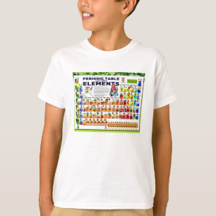 Chemistry, science, periodic table of elements T-Shirt
