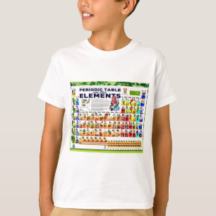 Chemistry, science, periodic table of elements T-Shirt