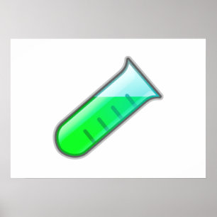 Chemistry Science Test Tube Poster
