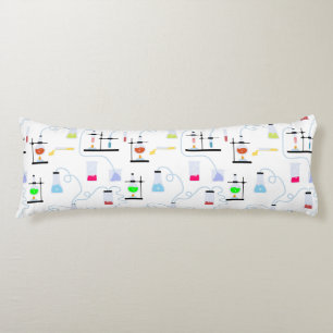 Chemistry Science Test Tubes Lab School Subject Body Cushion