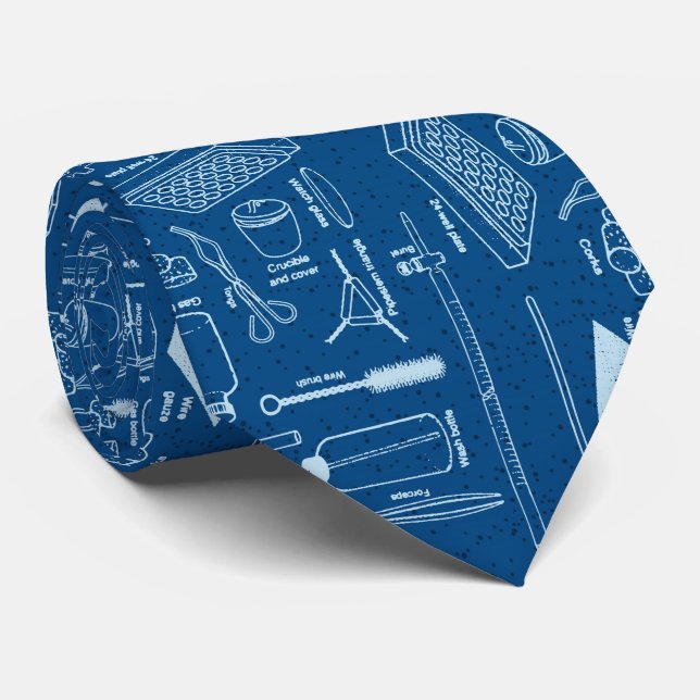 Chemistry Science Tie Ideal for Teachers (Rolled)
