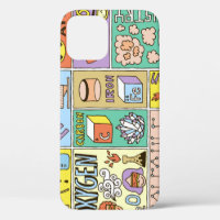 Chemistry Science Vintage Illustration Set