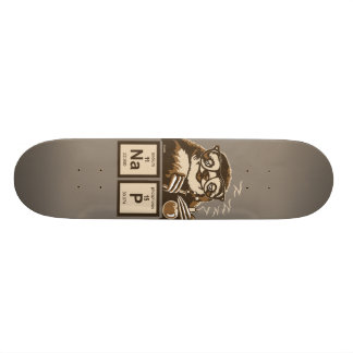 Chemistry sloth discovered nap skateboard