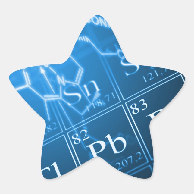 Chemistry Star Sticker (Front)