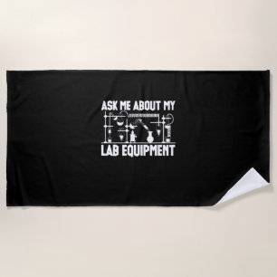 Chemistry Teacher Beach Towel