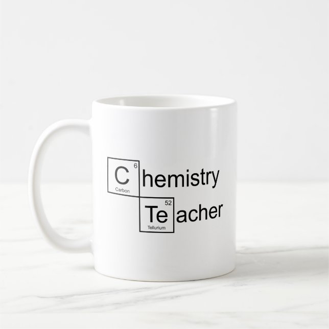 Chemistry Teacher Coffee Mug (Left)