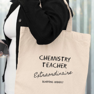 Chemistry Teacher Extraordinaire Cool Gift Tote Bag