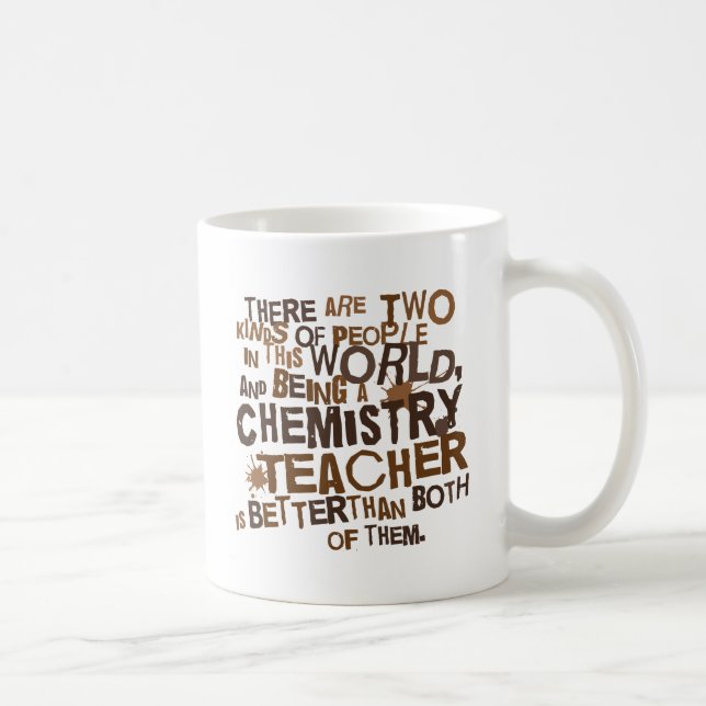 Chemistry Teacher Gift Coffee Mug (Right)