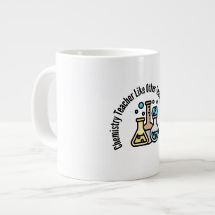 Chemistry Teacher Like Other Teachers But Cooler Large Coffee Mug