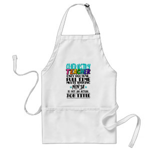 Chemistry Teacher Only Because Full Time Multi  Standard Apron