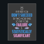 Chemistry Teacher Student Lab Success Science Postcard<br><div class="desc">Funny Nerdy Science Surprise for a student,  chemist,  Physics,  teacher,  scientist or pharmacist. Ideal Gift for all Science Nerds who like experimenting or doing an experiment in the laboratory or lab.</div>