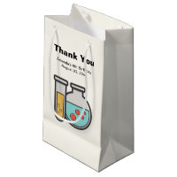 Chemistry Test Tube and Beaker Birthday Thank You
