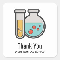 Chemistry Test Tube and Beaker Thank You