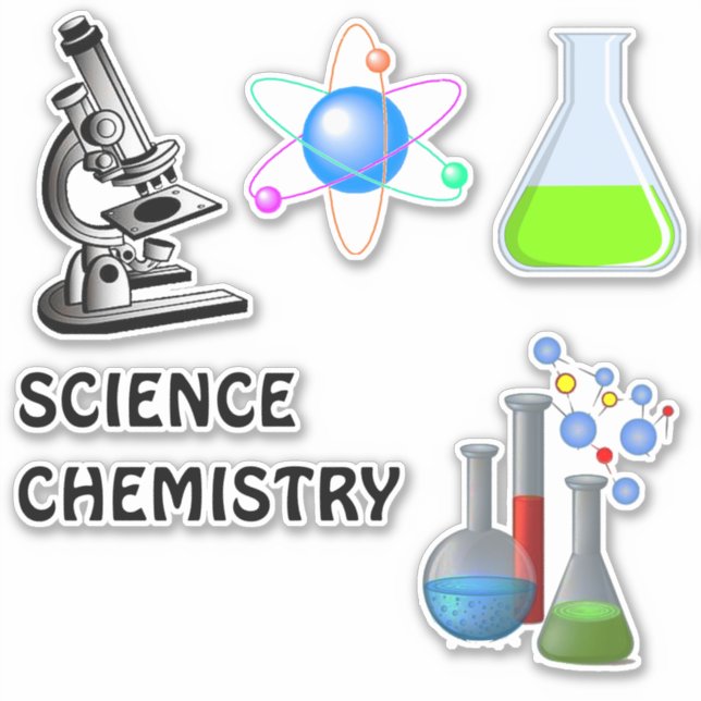 Chemistry Vinyl Stickers (Front)