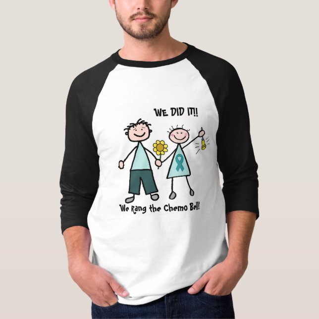 Chemo Bell - Cervical Cancer T-Shirt (Front)