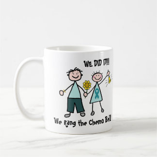 Chemo Bell - Ovarian Cancer Teal Ribbon Coffee Mug