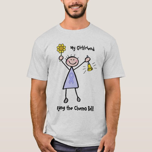 Chemo Bell - Woman General Cancer T-Shirt (Front)