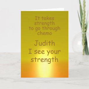 Chemo card for a friend with Cancer, Get Well