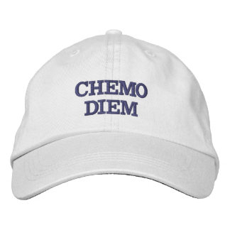 Chemo Diem for Cancer Patients Embroidered Hat