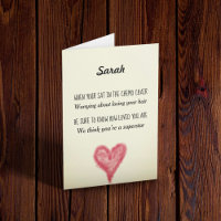 Chemo Encouragement  Card