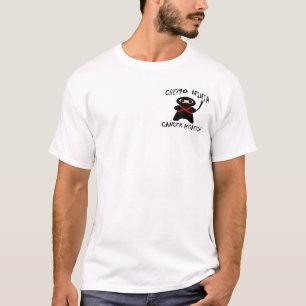 Chemo Ninja QR Code T-Shirt