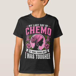 Chemo warrior last day of chemo breast cancer T-Shirt
