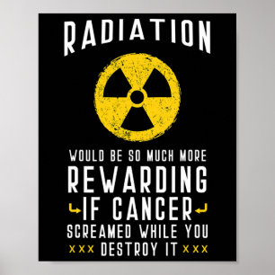Chemotherapy  Cancer Awareness Month Radiologist G Poster