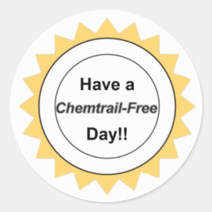 Chemtrail Free Day - Stickers