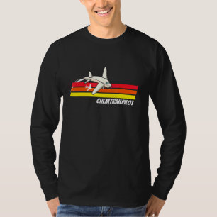 Chemtrail Pilot Aluhut Team Conspiracy Theory T-Shirt