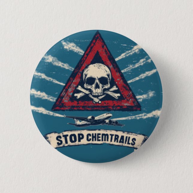 Chemtrail Pin (Front)