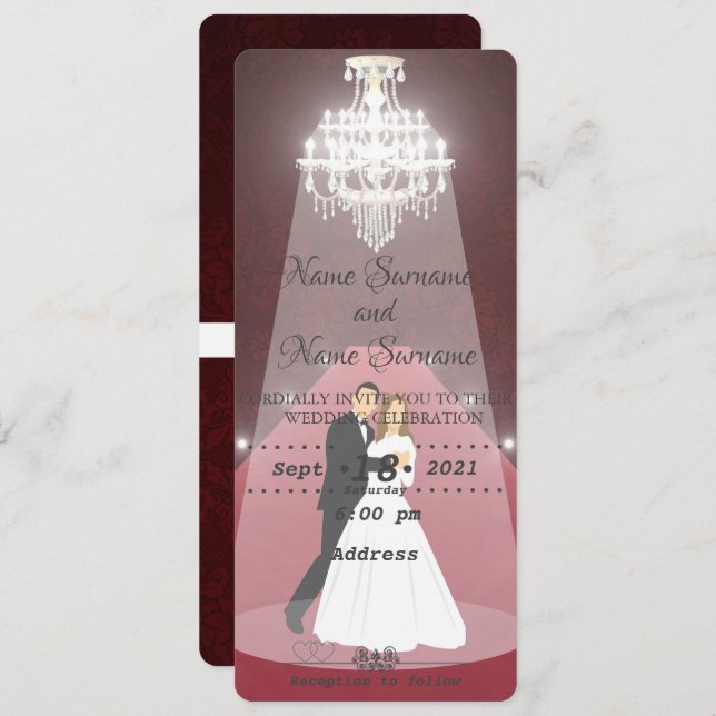 Chendelier Invitation (Front/Back)