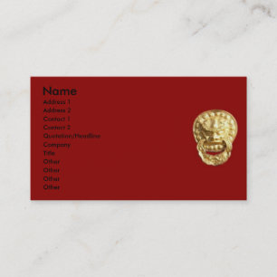 Cheng Men Business Card #2