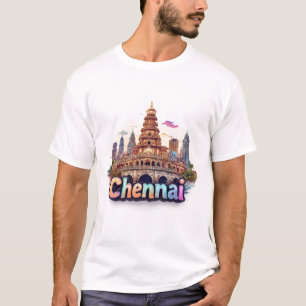 Chennai India Travel Design 🇮🇳 T-Shirt
