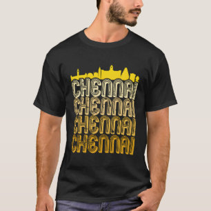 Chennai Madras Sky Tamil Tamilnadu T-Shirt