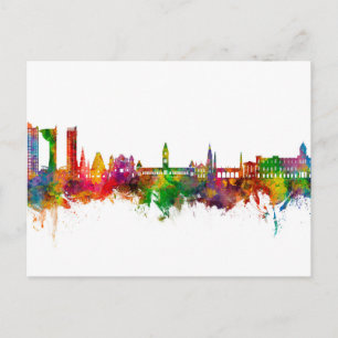 Chennai Skyline India Postcard