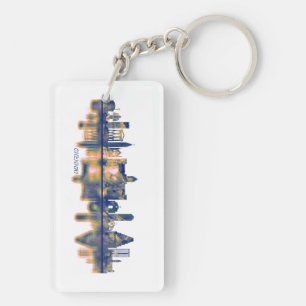 Chennai Skyline Key Ring