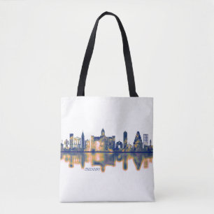 Chennai Skyline Tote Bag