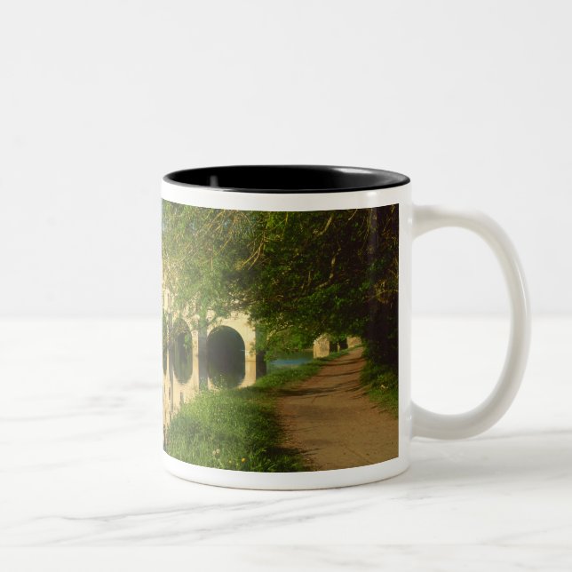 Chenonceau Chateau, Loire Valley, Two-Tone Coffee Mug (Right)