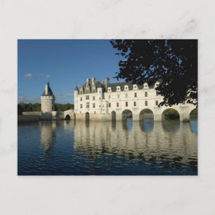 Chenonceau Chateau, River Cher, Loir-et-Cher, 2 Postcard