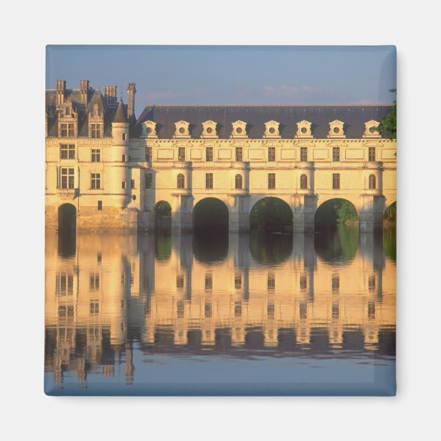 Chenonceau Chateau, River Cher, Loir-et-Cher, Magnet (Front)