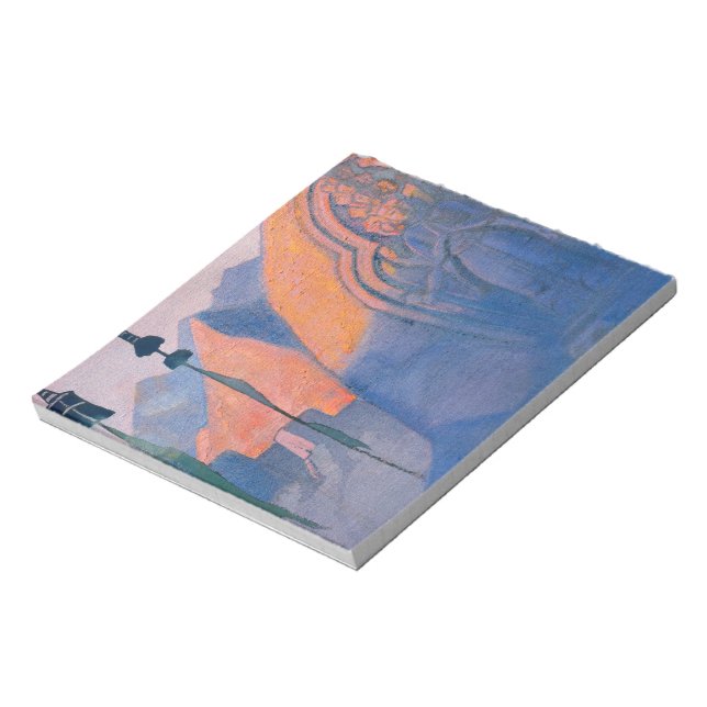 Chenrezi, 1932 by Nicholas Roerich Notepad (Rotated)