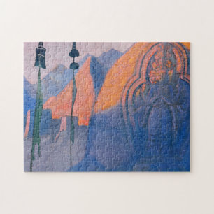 Chenrezi by Nicholas Roerich Jigsaw Puzzle