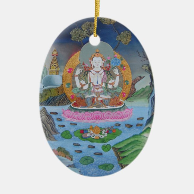 Chenrezig Ornament (Front)