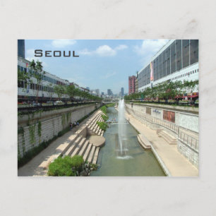 Cheonggye Stream Postcard