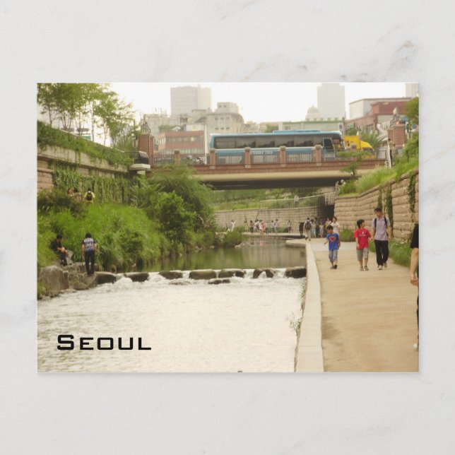 Cheonggye Stream Postcard (Front)