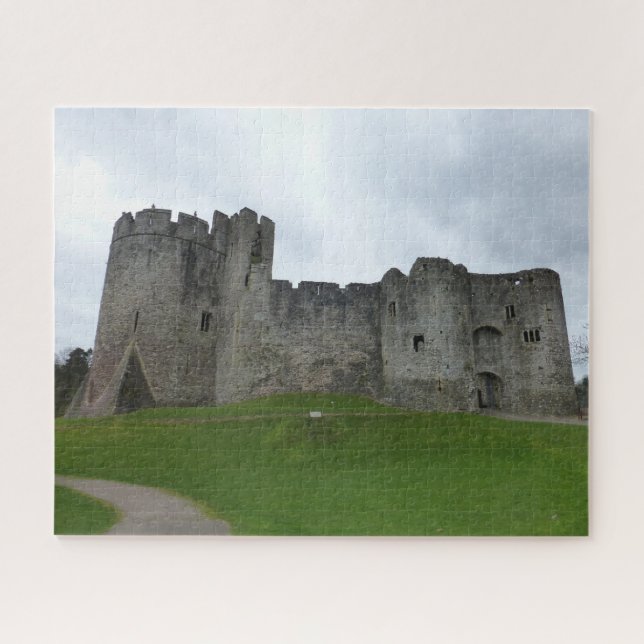 Chepstow Castle Wales Jigsaw Puzzle (Horizontal)