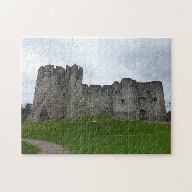 Chepstow Castle Wales Jigsaw Puzzle (Horizontal)