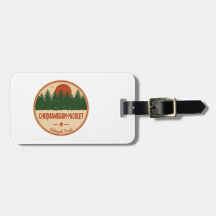 Chequamegon-Nicolet National Forest Luggage Tag