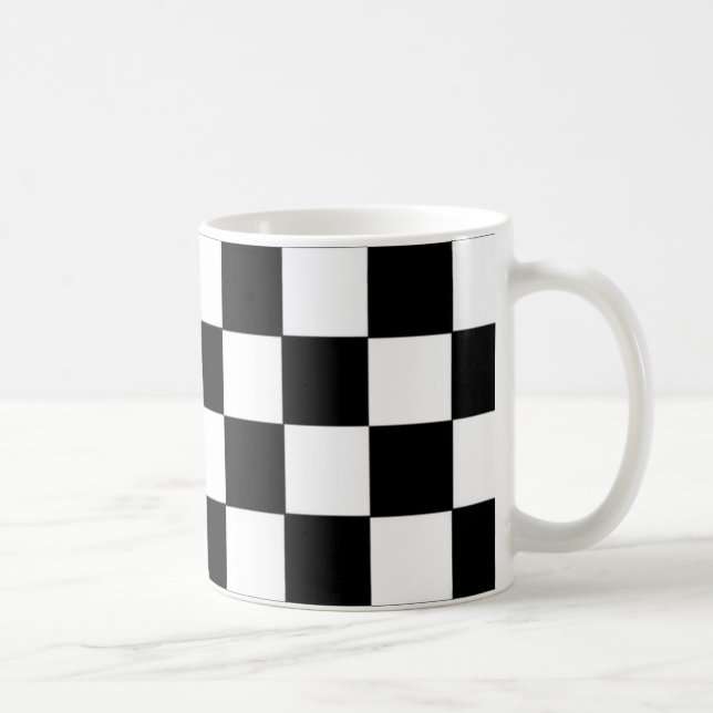 Chequerboard Coffee Mug (Right)