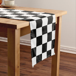 Chequerboard medium table runner
